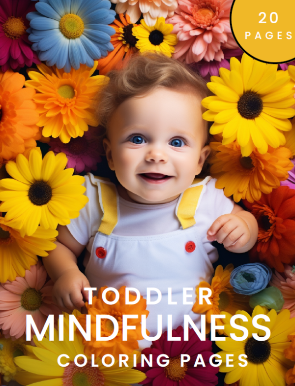 Toddler Coloring Book | Adults Instant Download | Grayscale Coloring Pages | Printable PDF | Cute Babies | Coloring Babies & Toddlers